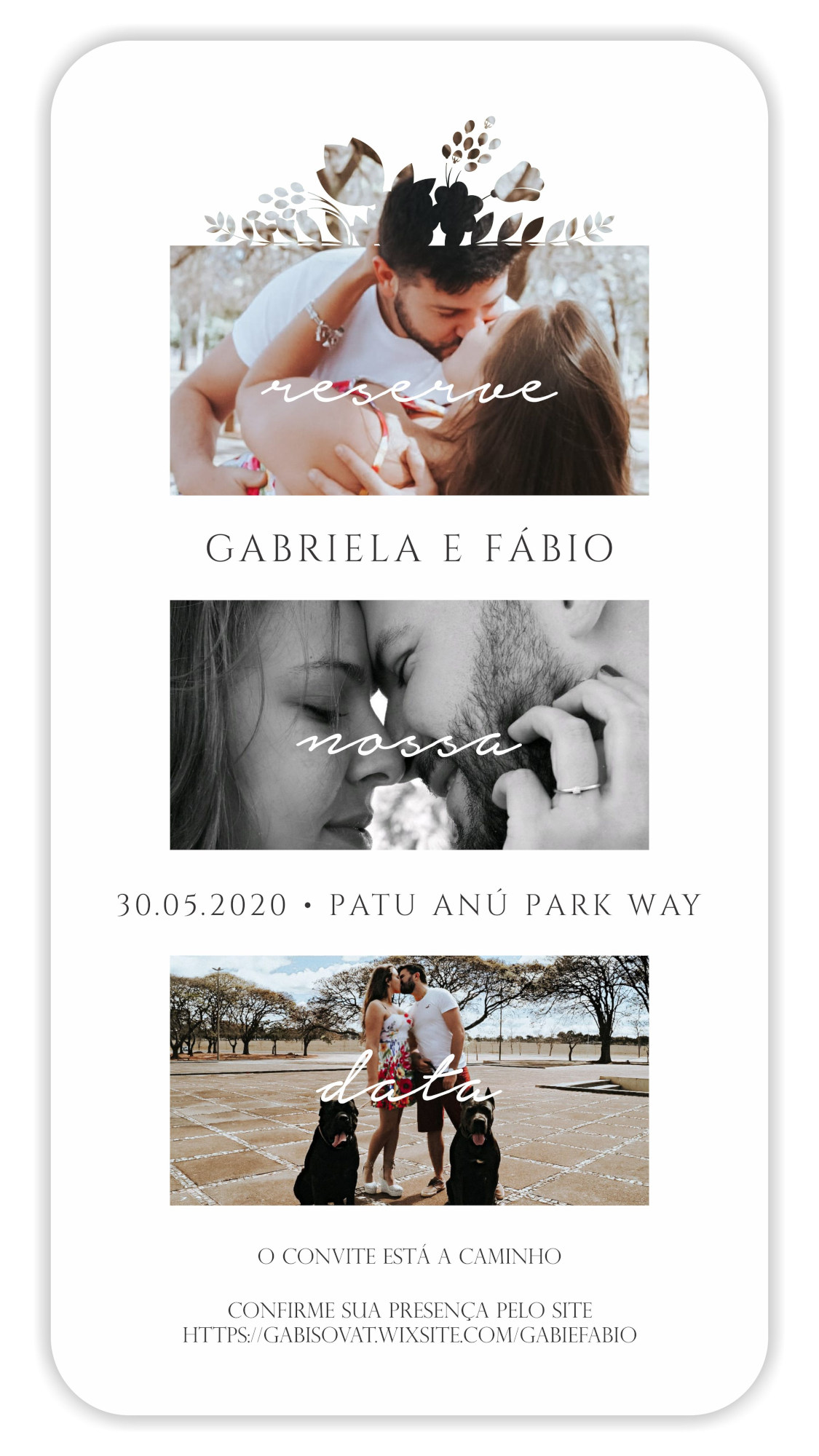Save the Date Casamento