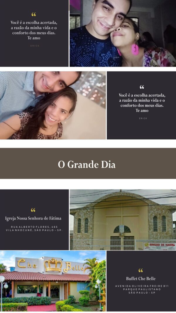 Site para Casamento tons de Bege